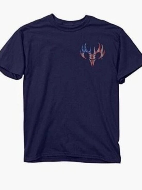 Buck Wear Other - Buck Wear Stand Up for The Anthem Men's T-Shirt, Navy, Medium